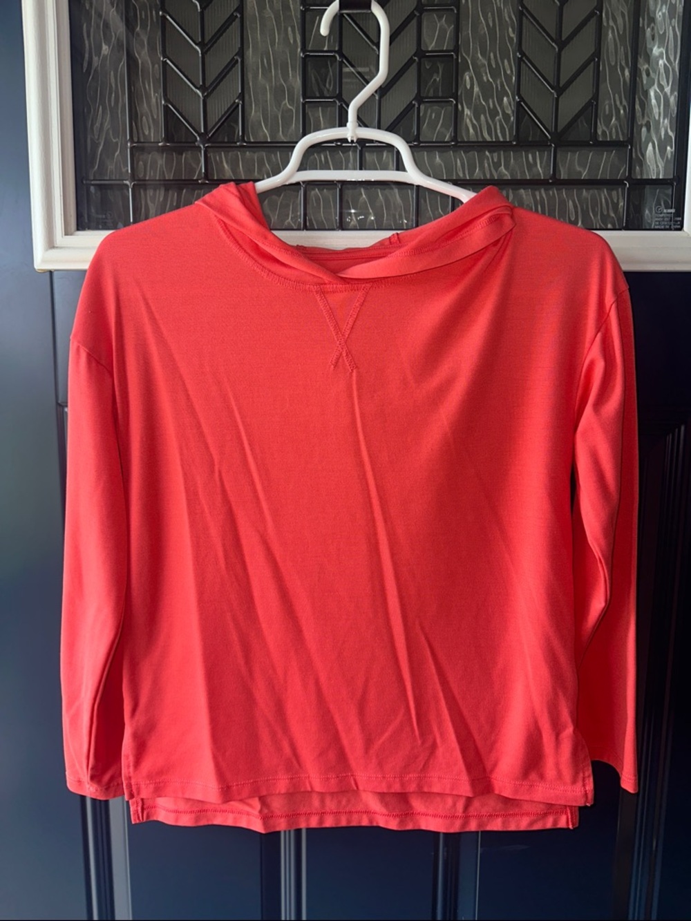 Athletic Works Coral Hooded Long-Sleeve Pullover